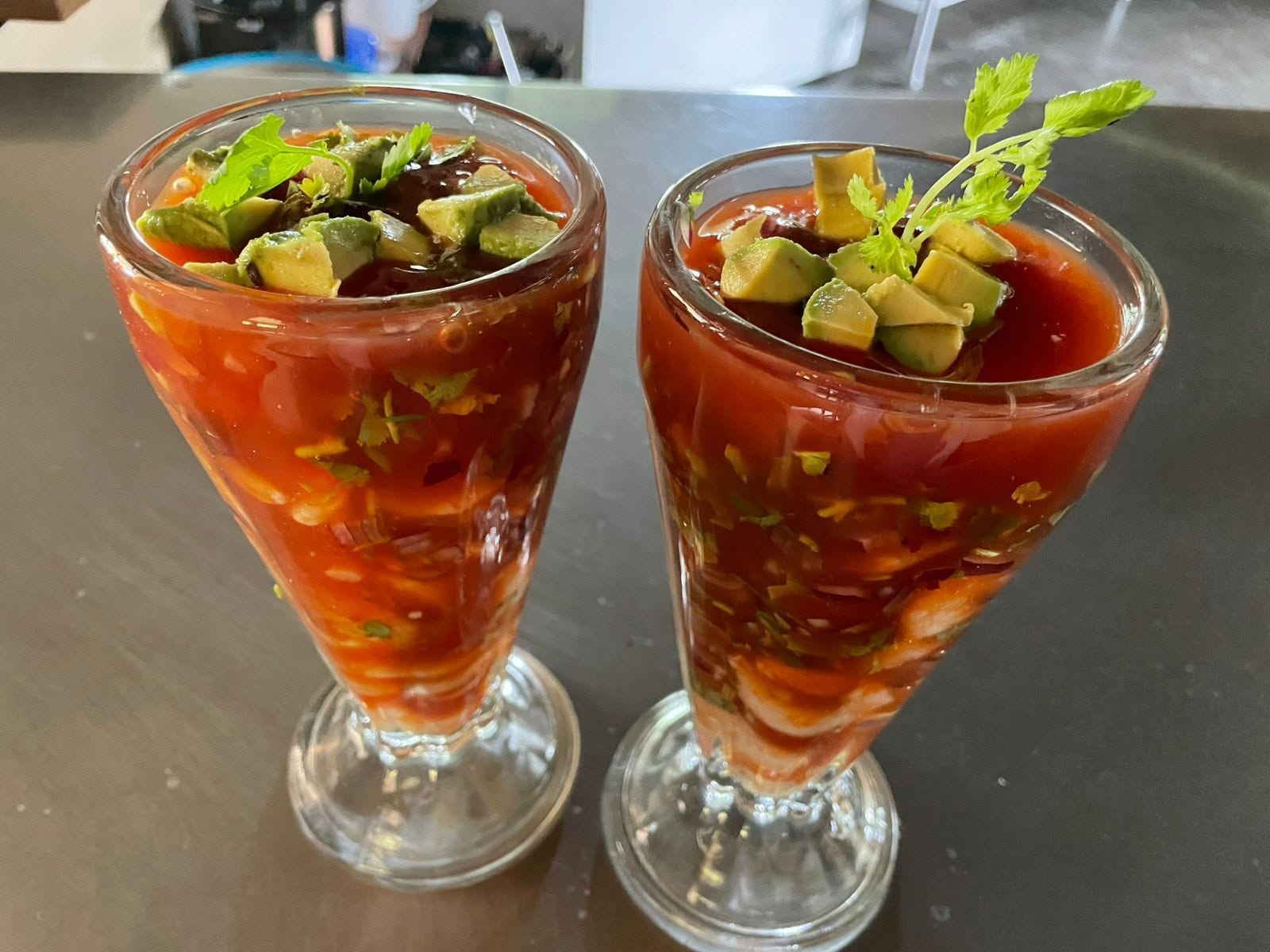 Cóctel de mariscos